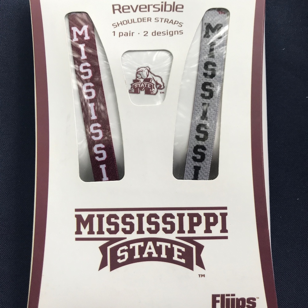 Mississippi State Reversible Bra Straps